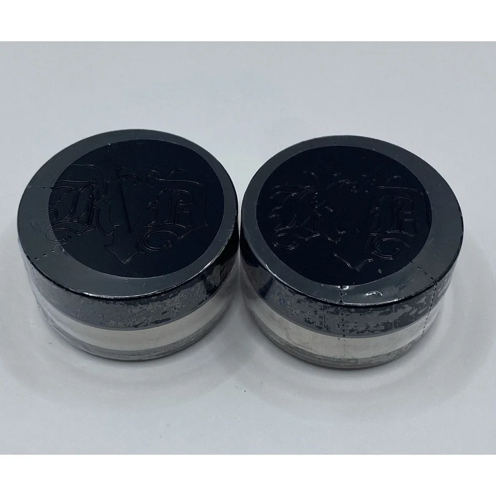 2x KVD Lock-It TRANSLUCENT Setting Powder Mini Travel Size 0.049 oz/ 1.4 g